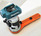 Makita Compact Router Circle Jig: Carbon Fiber Reinforced Base (Router not included)