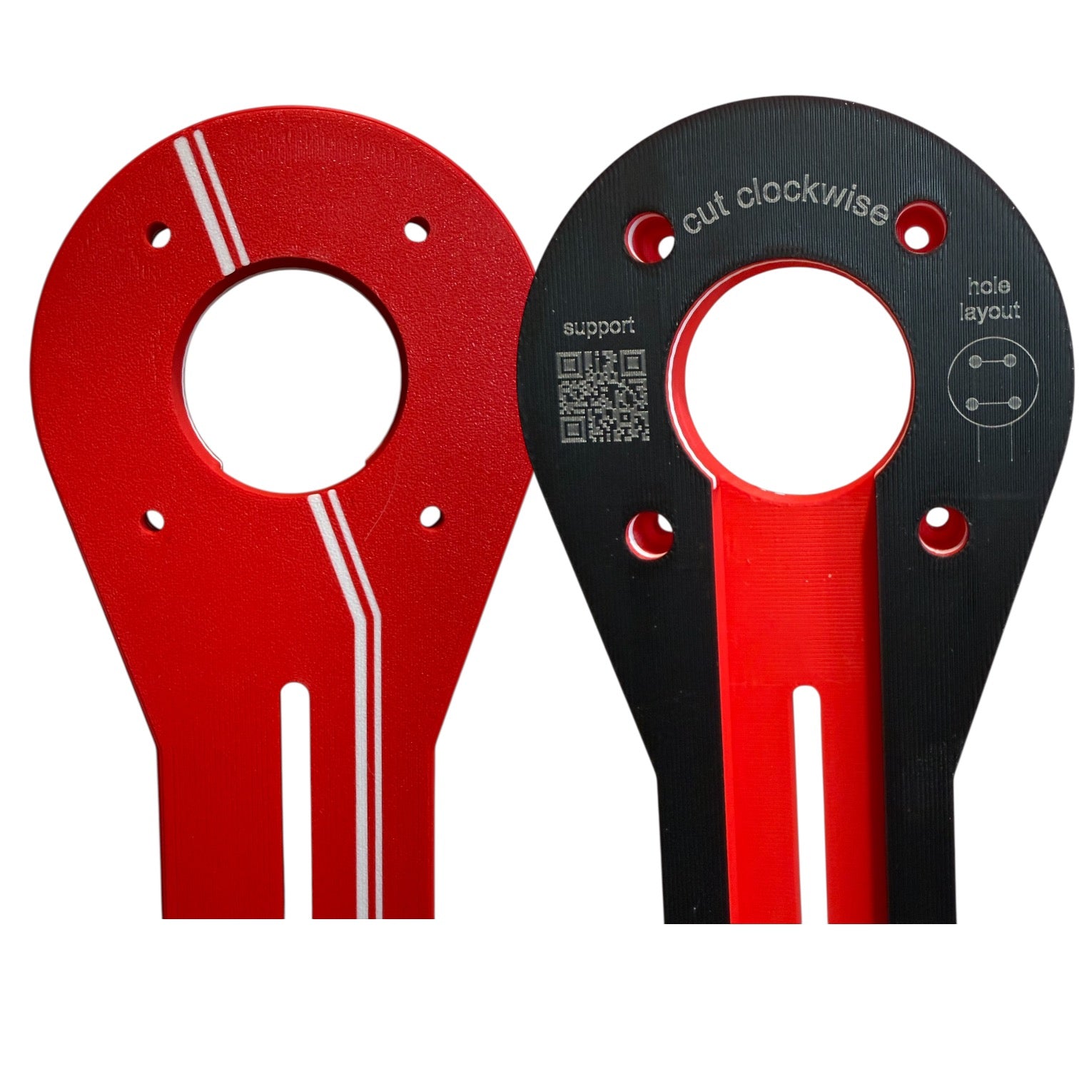 MILWAUKEE Compact Router Circle Jig: Carbon Fiber Reinforced Base (Router not included)