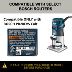 BOSCH Compact Router Circle Jig (Colt PR10E/PR20EVS)